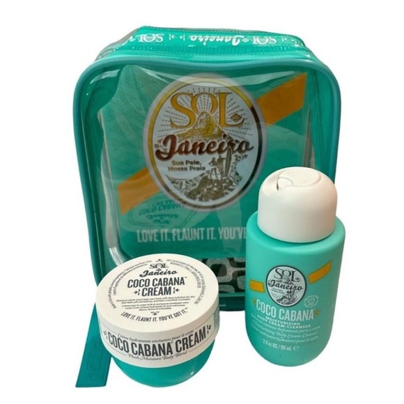 Sol de Janeiro Coco Cabana Jet Set - Coco Cabana Cream and Body Cream-Cleanser